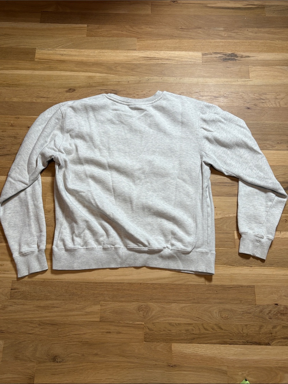 Signature Minnesota Crewneck Sweatshirt in Light Gray with Red Lettering - Picture 13 of 16
